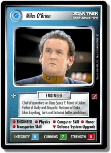Miles O'Brien - Blaze of Glory - Star Trek CCG 1E - Imagen 1 de 6