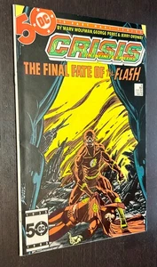 CRISIS ON INFINITE EARTHS #8 (DC Comics 1985) -- Death of Flash -- VF - Picture 1 of 2