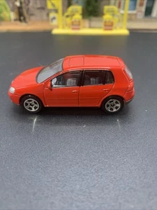 RealToy VW Golf V Red model diecast Volkswagen car 1/57 Mint - Picture 1 of 5