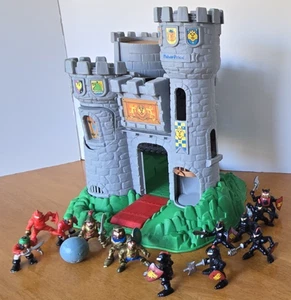 Fisher-Price Vintage 1994 Great Adventures Castle 13 Knights Figures & Other One - Picture 1 of 22
