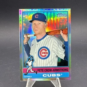 2025 Topps Heritage - rifrattore cromato High Number SP Pete Crow-Armstrong #430 - Foto 1 di 6