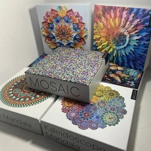 LOTE de 7 rompecabezas Boldin Premium | 1000 piezas - nivel experto | patrones trippy - Imagen 1 de 17
