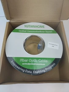 Cable de fibra óptica Yutianhome - 1000 pies/300 m, LC/PC-LC/PC SM DX LSZH 3,0 mm - Imagen 1 de 5