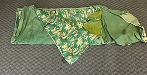 Saco de Dormir De Colección Patrón Perro de Caza Equipo de Camping Verde Cremallera Kodiak LIMPIO - Imagen 1 de 15