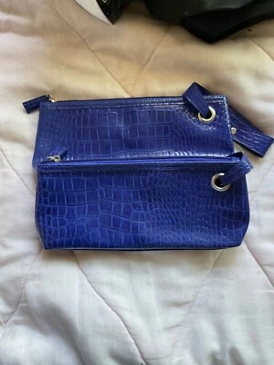 Bolso de cosméticos Elizabeth Arden azul Foto 1 de 2