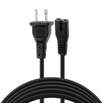 6ft AC Power Cord Cable for Vizio E650i-A2 E601I-A3E E600I-B3 E550I-A0 E550I-B2 - Image 1 of 3