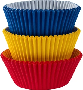 Amscan Cupcake Case, Rainbow, 75 Pieces - Picture 1 of 12