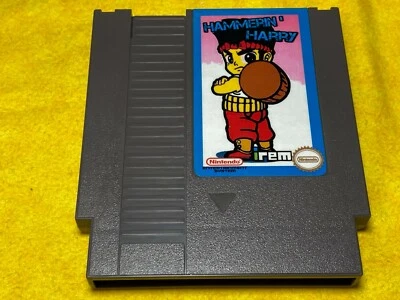Hammerin Harry Daiku no Gen-San Nintendo NES Game English North America (NTSC)   - Image 1 of 4