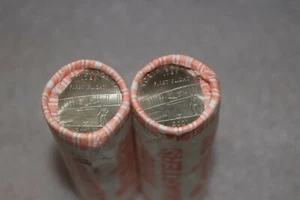 2001-P North Carolina State Quarter BU Machine Wrapped Roll- HEADS-TAILS - Picture 1 of 2