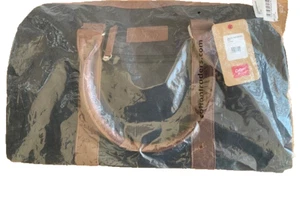 Bolso de fin de semana de lona negra Cotton Traders NUEVO - Imagen 1 de 5