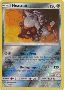 Pokemon Ultra Prism Heatran Reverse Holo Rare 88/156 - Picture 1 of 1