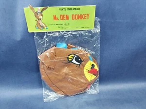 Dan Brechner & Co. Mr Dem Donkey Vinyl Inflatable New In Vintage Package - Picture 1 of 4