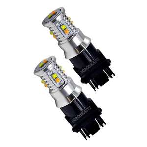 2PCS 2.6W LED Turn Signal Lights Switchback 3157 for Chevy Silverado 1500 99-13 - Picture 1 of 14