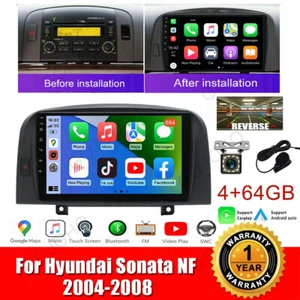 64GB For Hyundai Sonata NF 2004-2008 Android 13 Car Stereo Radio GPS CarPlay bt - Picture 1 of 21