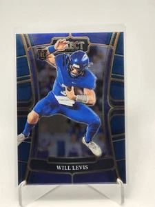 Selecciones de draft de fútbol americano Panini Select 2023 #3 Will Levis azul (RC) - Imagen 1 de 2