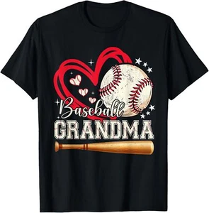 Matching Cute Baseball Grandma T-Shirt - Picture 1 of 4