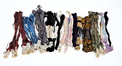 Heminway Silks Texto & Premier Rope Floss Rayons ~100 Skeins New Old Stock - Image 1 of 4