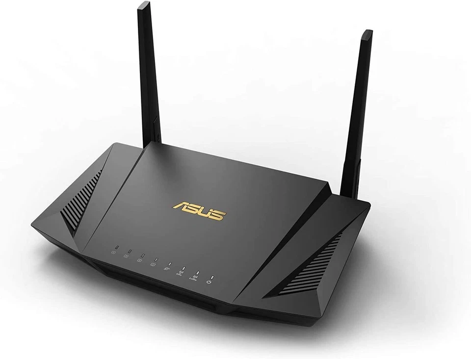 ASUS RT-AX56U Wifi 6 AX1800 Dual-Band Mesh Wifi System Router Dual WAN Support.. - Image 1 of 1