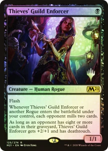 MTG FOIL Thieves' Guild Enforcer Promo Pack Core Set 2021  - Promo: Planeswalker - Picture 1 of 1