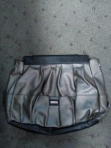 Miche Prima Shell Silber Grau Kunstleder Tasche Hülle Schale NEU - Bild 1 von 6