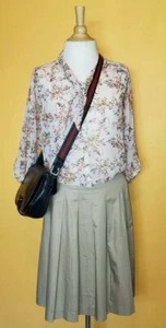 VINTAGE GUCCI BLACK SHOULDER BAG PURSE BAG - Picture 1 of 12