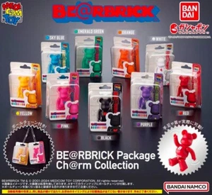 Bearbrick Package Charm Collection Capsule toy  Complete 9 Types set Gacha Japan - Picture 1 of 1