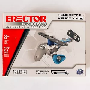 Erector by Meccano Minis Set Of 2 - Helicopter And Bulldozer - Picture 1 of 4