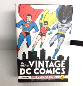 The Art of Vintage DC Comics 100x Postkarten in Box (komplett) - guter Zustand (87) - Bild 1 von 8