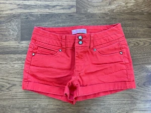 Juniors Size 5 "Candies" Red Shorts - Picture 1 of 4