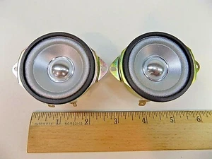 Finemost iHome 2" Ultra High Performance 4 Ohm Full Range Micro Speaker Pair - Picture 1 of 4