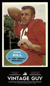 1960 Topps #103 King Hill Vintage St. Louis Cardinals Football Card