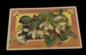 Cartolina antica 1912 Natale pubblicata 1916 Pennsylvania - Foto 1 di 11
