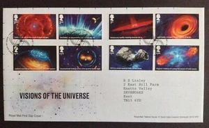 GB 2020 Visions of the Universe Set on Addressed First Day Cover, Tallents House - Picture 1 of 1