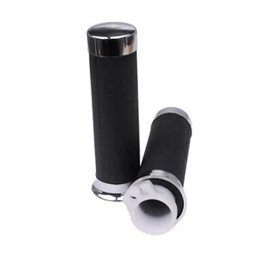 Right Grip Throttle Tube + Left Hand Grips for Honda VT250 400 600 750 1100 1300 - Picture 1 of 6