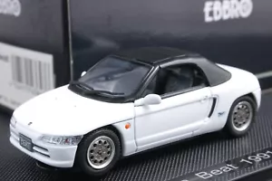 Modellino auto pressofuso Ebbro 43647 scala 1:43 1991 Honda Beat PP1 Roadster JDM bianco - Foto 1 di 2