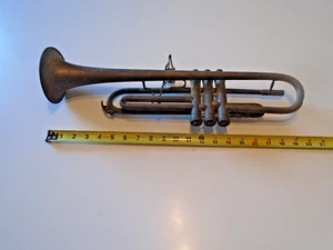 APM Trumpet 7432 brass parts and repair. item is not complete - Picture 1 of 11