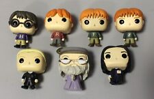 (7) Funko Pop Mini (Advent) Harry Potter Figures (Harry, Dumbledore, Snape +)