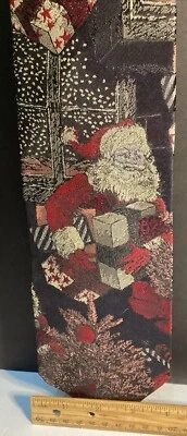Corbata de seda para hombre Santa Claus Holiday MBP para Nordstrom Foto 1 de 4