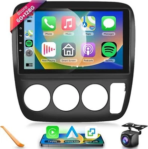 Car Radio for Honda CRV 1997-2001 6G + 128G 8 Core Wireless Carplay 9” IPS Wifi - Picture 1 of 7