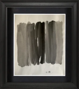 ARTISTE DU XX° - PEINTURE ABSTRAITE -OEUVRE ORIGINALE 1990-INEDIT (95) - Picture 1 of 15