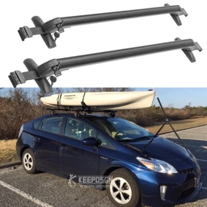 For Toyota Prius 2002-2021 44'' Car Roof Rack Cross Bar Luggage Carrier + Lock - Picture 1 of 12