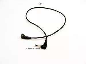 2.5mm Sync cord to PC 12" | Fits unknown | $8.75 | #3 | - Picture 1 of 1