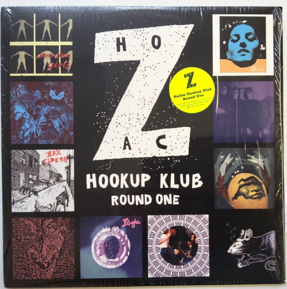 Various – HoZac Hookup Klub Round One 2010 Compilation LP Album vinyl record nm - Image 1 of 2
