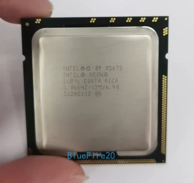 Intel Xeon X5675 SLBYL 3.06GHZ 12MB 6.4GT/s LGA 1366 Six-Core CPU Processors - Image 1 of 4