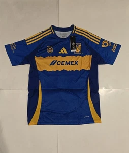 Maglia calcio away Tigres UANL 2024/25 taglia L nuova con etichetta Adidas Liga MX Futbol  - Foto 1 di 8