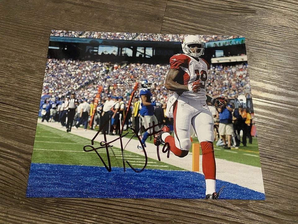 小泰德·金恩亚利桑那红雀队签名 8 x 10 足球照片 NFL — 第 1/1 张图片