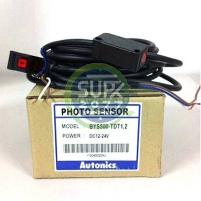 Autonics BYS500-TDT1,2 Photoelectric Sensors Compact Type NPN New 1PCS 1PCS - Image 1 of 4