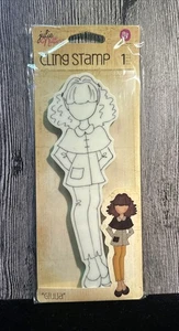NEU Julie Nutting Cling Stempel seltene "Giulia" Puppe #910754 PRIMA - kostenloser Versand - Bild 1 von 2