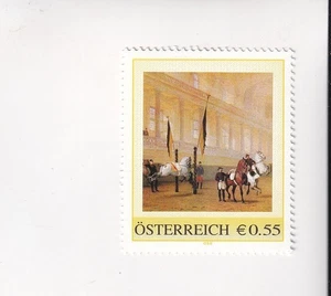 ÖSTERREICH Briefmarke PM Spanische HOFREITSCHULE - PFERDE Pferd 19 Postfrisch - Foto 1 di 1