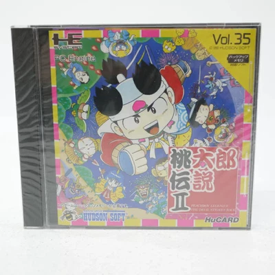 PEACH BOY DENSETSU II 2 Momotaro PC Engine Japan Import Free shipping FedEx DHL - Image 1 of 2